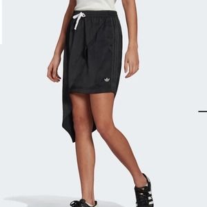 Adidas Asymmetrical skirt black size small approximately base on measurements